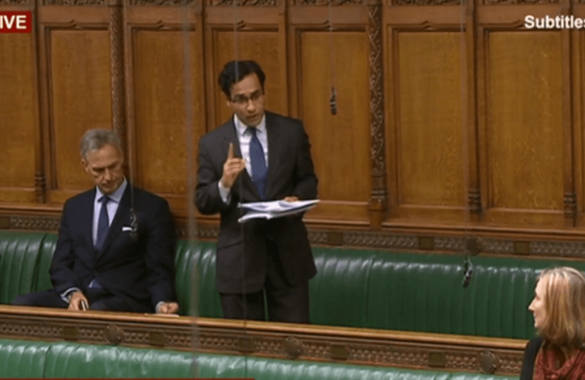 Rehman in the Chamber