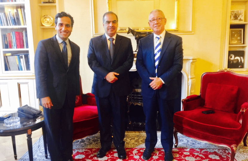 Meeting with Bahrain Ambassador