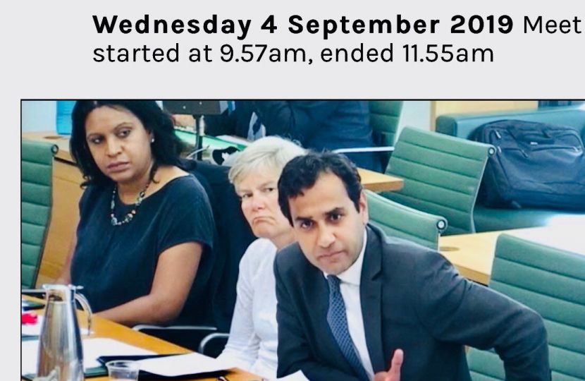 Rehman on the Home Affairs Select Committee