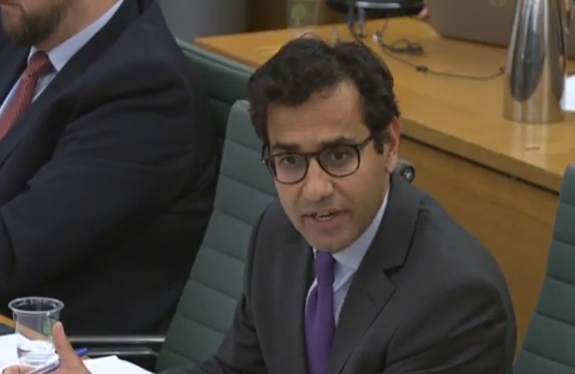 Rehman at the Home Affairs Select Committee