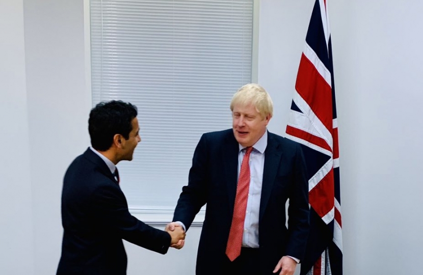 Rehman meeting Boris