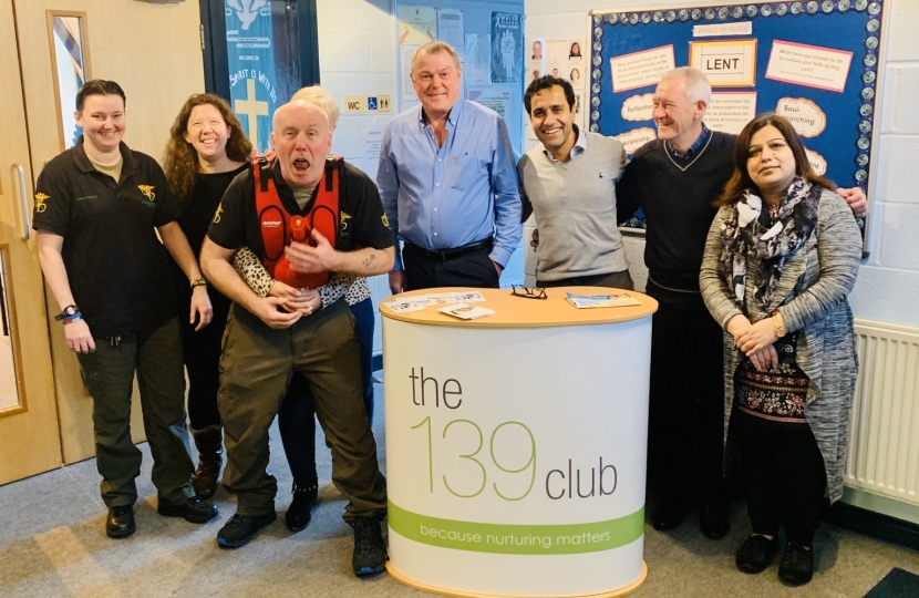 Rehman with the 139 club
