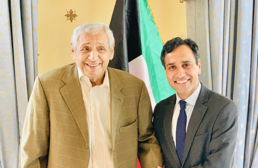 Rehman and the Ambassador