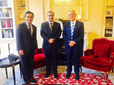 Meeting with Bahrain Ambassador