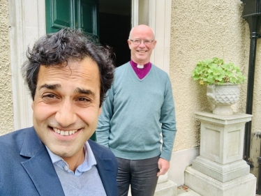Picture of Rehman and the Bishop
